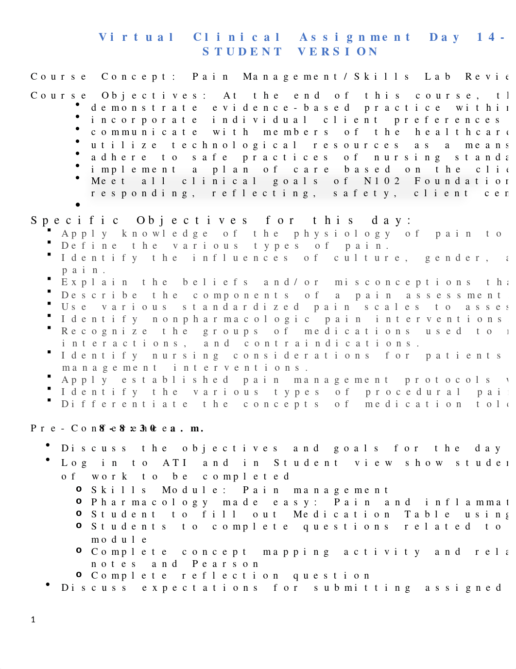 N102 Virtual Clinical Assignment Comfort.Pain student.docx_dp73h757ot8_page1