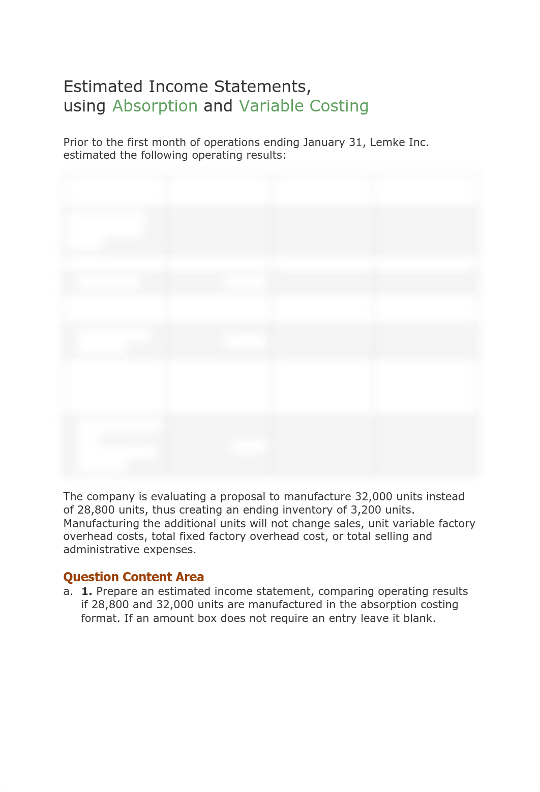 Estimated Income Statements, using Absorption and Variable Costing .pdf_dp7hxtc0r8a_page1