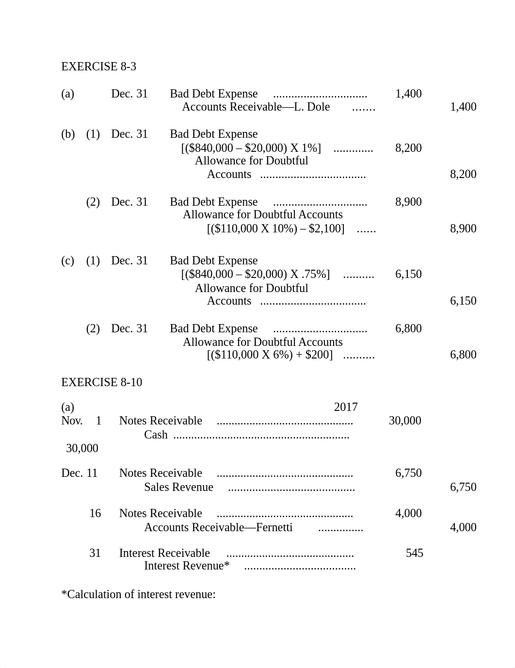 Solutions for E8-3, E8-10, E8-13, P8-1A, P8-2A, P8-7A, BYP8-1.doc_dp7rh9moqsh_page1