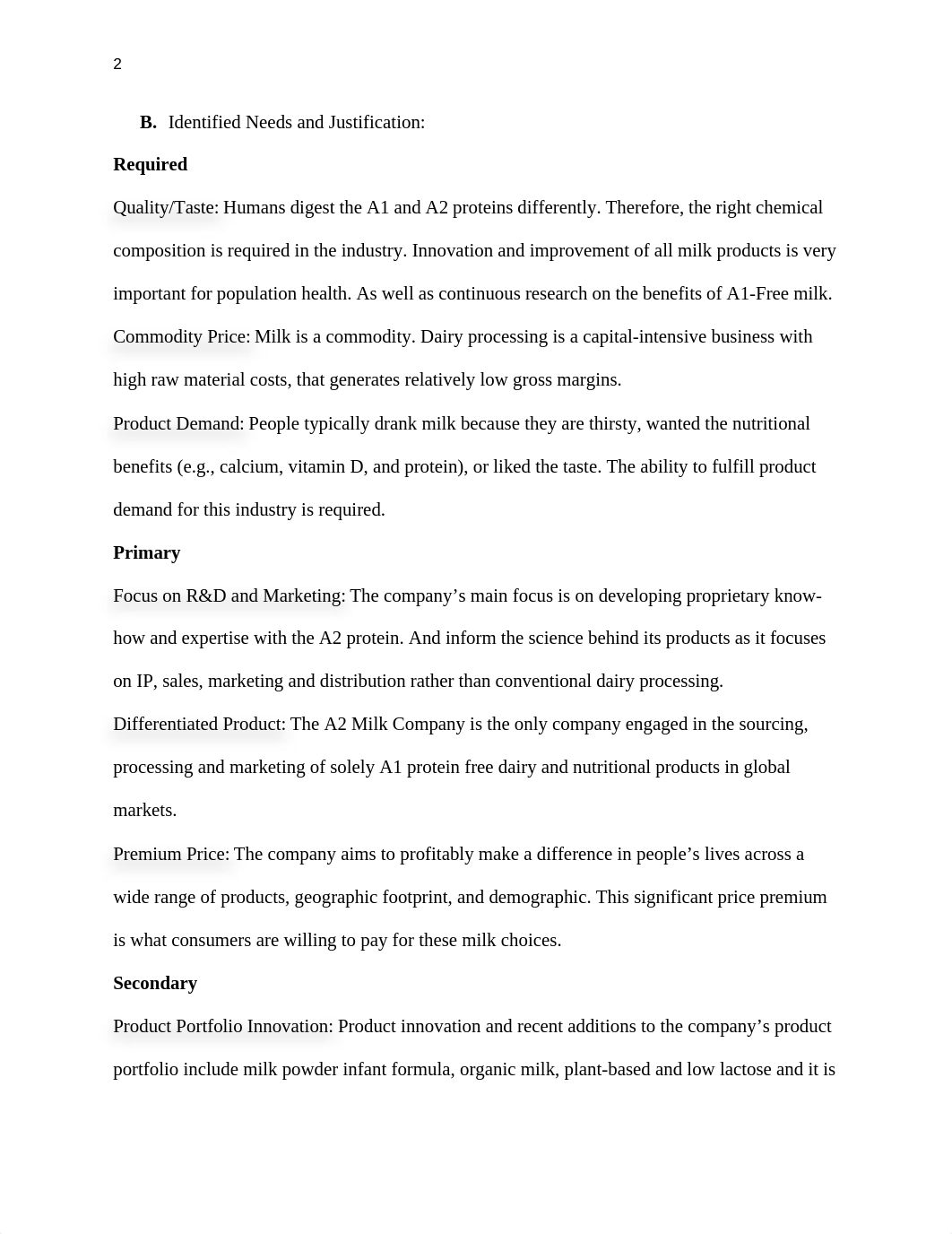 652 A2Milk Strategy Paper.docx_dp7yv5o10hu_page2