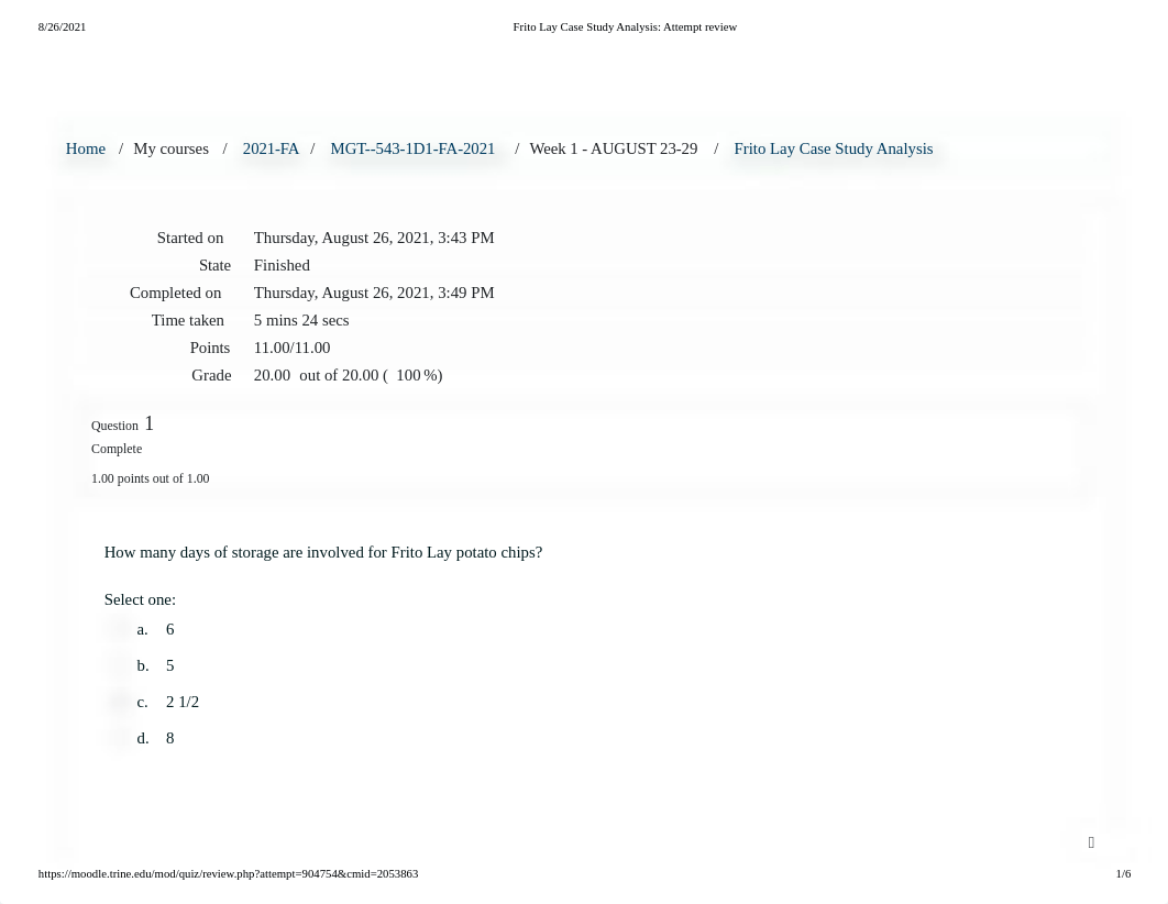 Frito Lay Case Study Analysis_ Attempt review.pdf_dp8ac97pyvg_page1