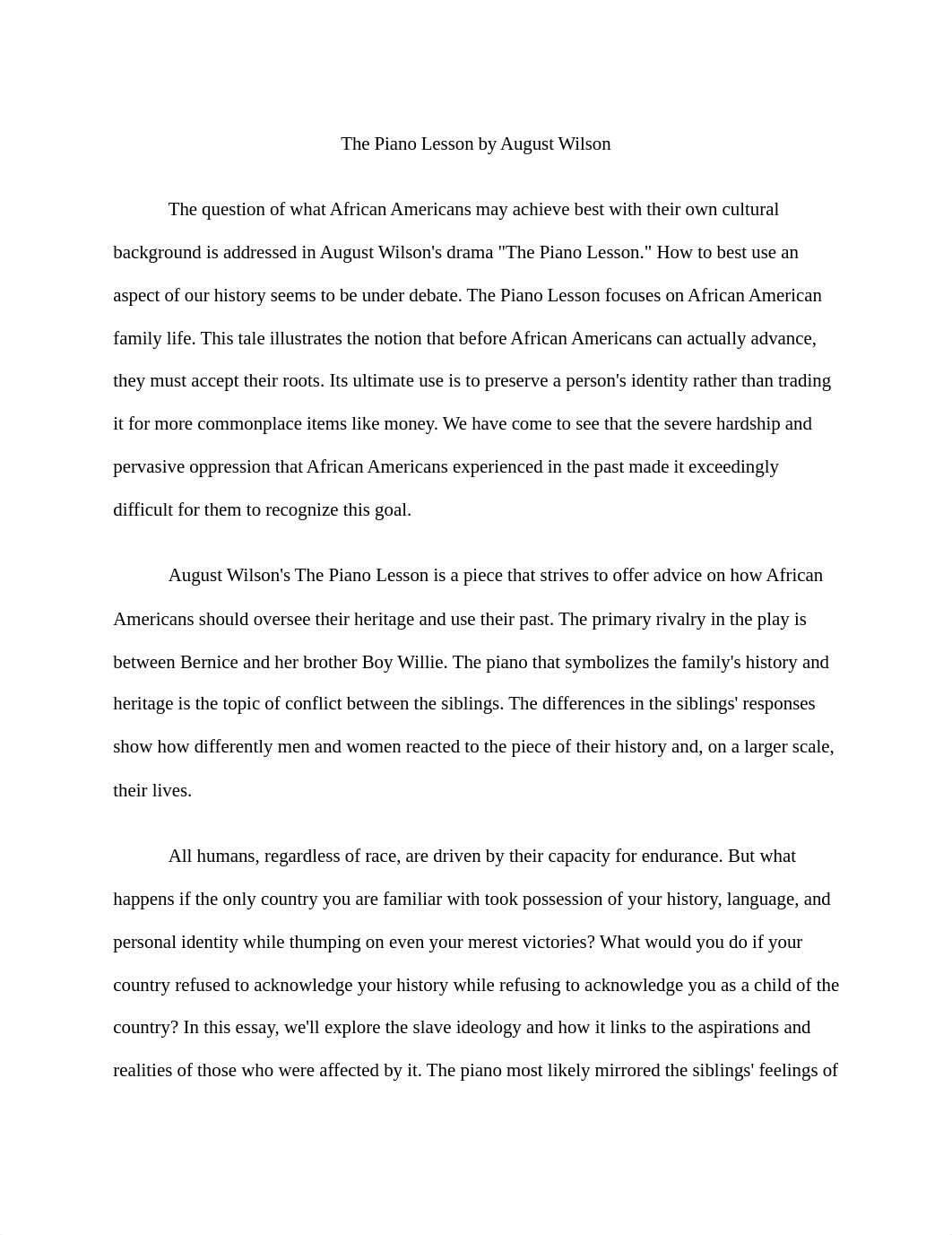 The Piano Lesson by August Wilson INITIAL DRAFT.docx_dp8t3khl3gd_page1