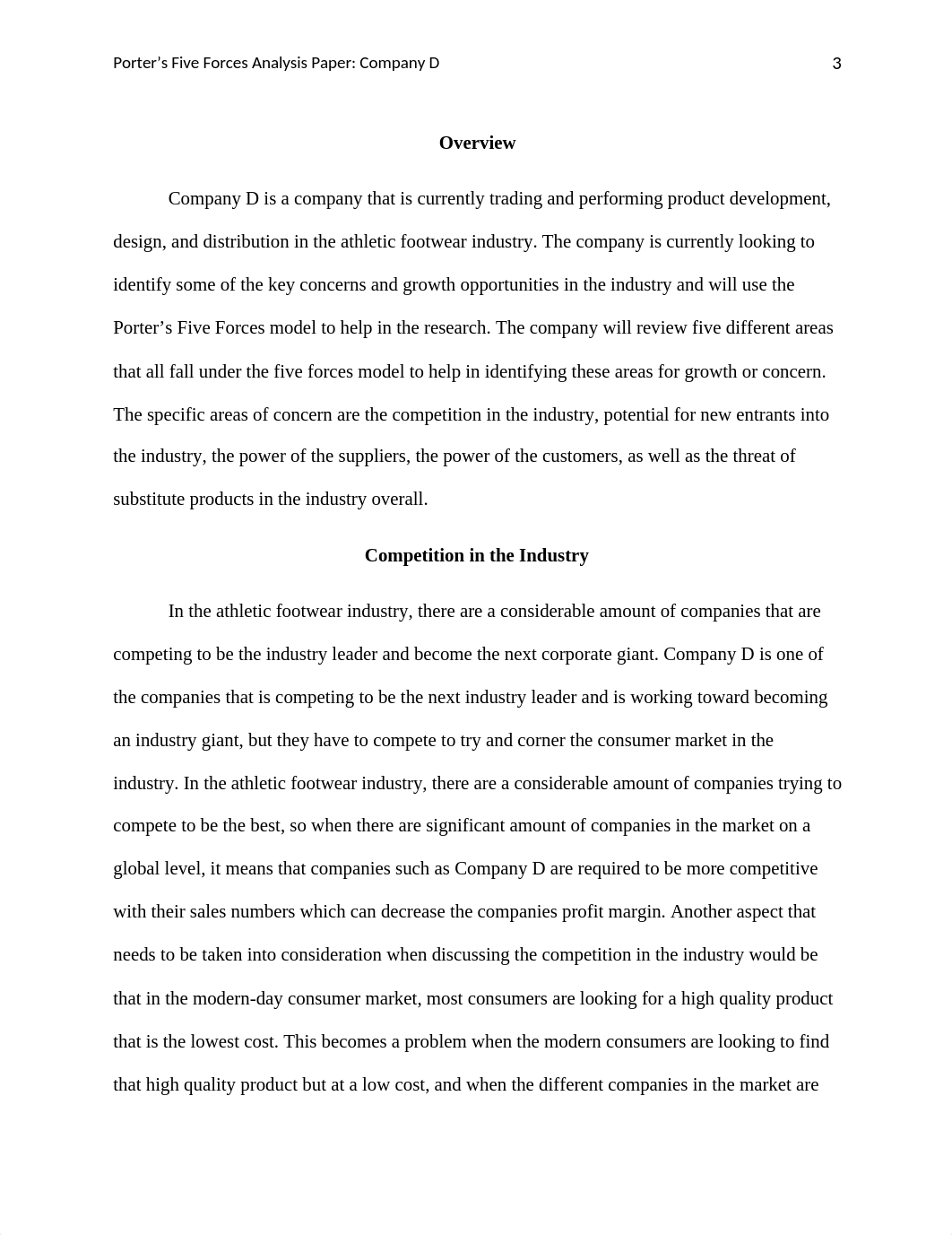 Porters Five Forces Analysis Paper - Company D.docx_dp94vqan3lm_page3