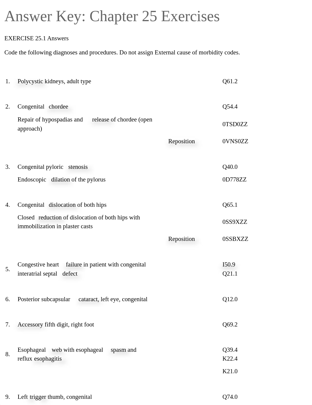 Answer Key_ Chapter 25 Exercises_ ICD-10 Coding 2021 - Piedmont.pdf_dp96hy6pcdy_page1