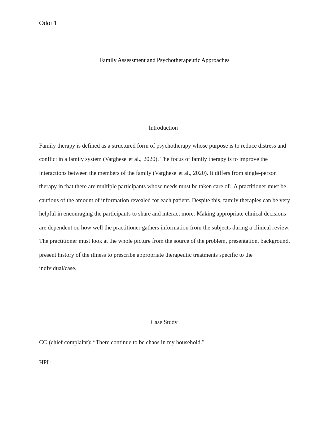 Family Assessment and Psychotherapeutic Approaches.docx_dp9914bttxs_page1