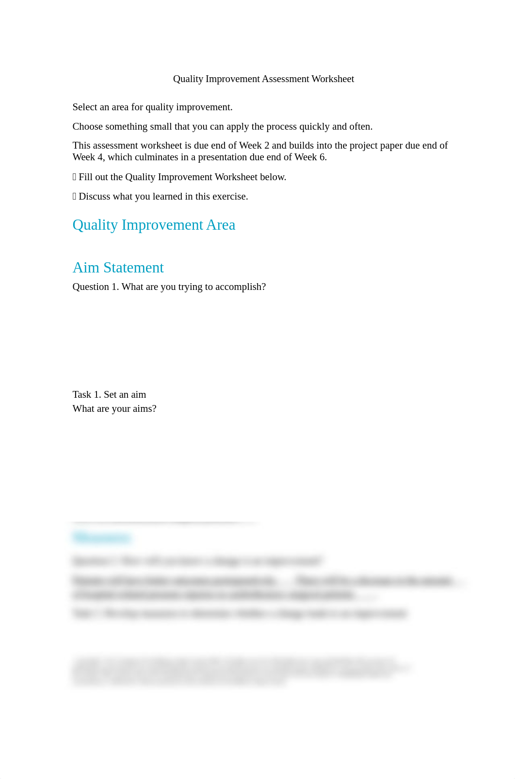 Quality Improvement Assessment Worksheet .docx_dp9iksmjqp3_page1