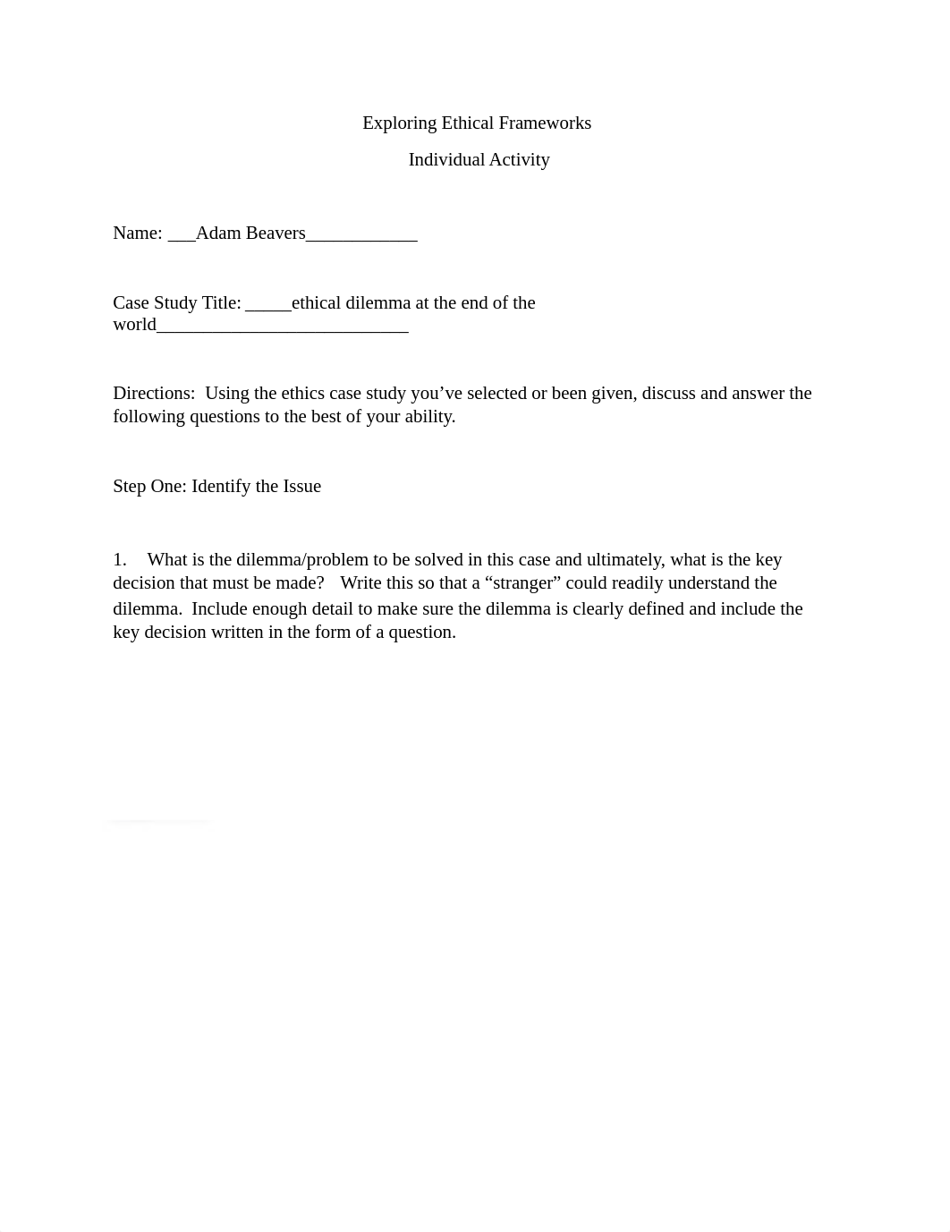 Ethical frameworks assignment Beavers.docx_dp9qn3ey8la_page1