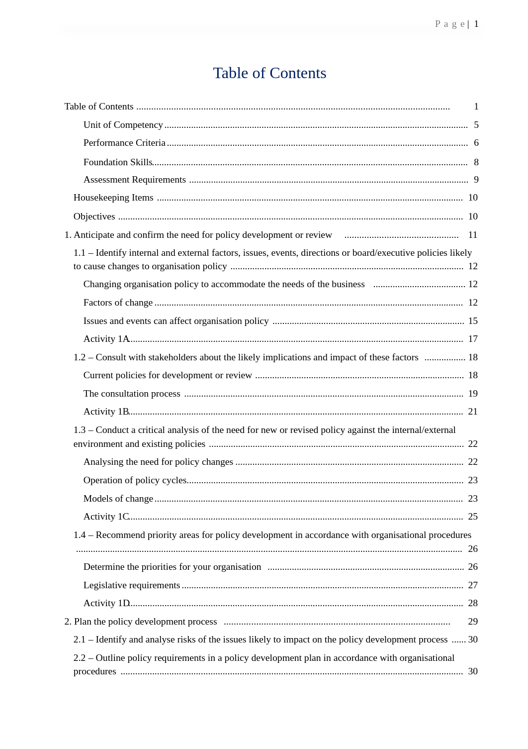 SLG - BSBMGT518 - Develop Organisation Policy -Learner Guide V1.0. March 2017.pdf_dp9vhc90xpd_page2