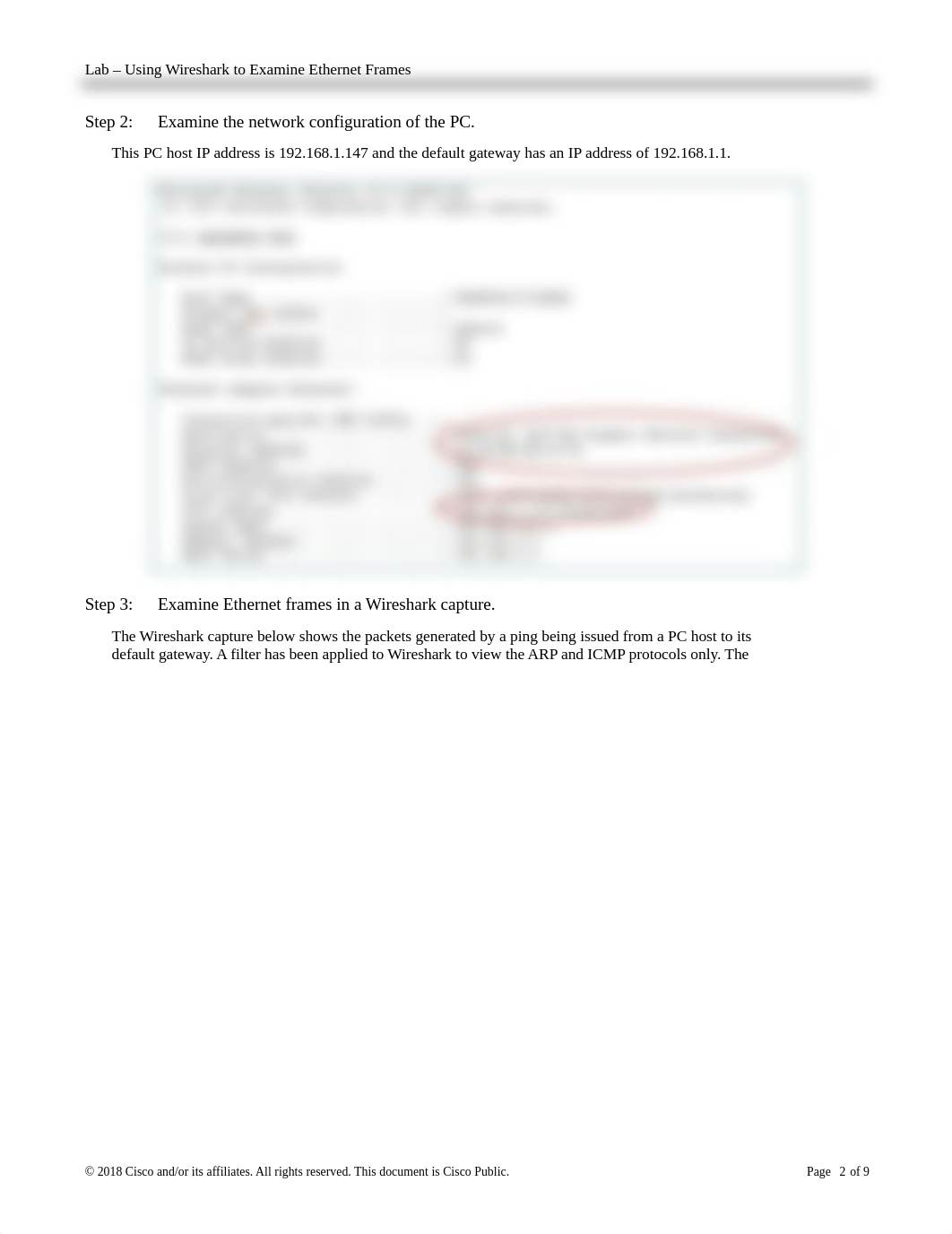 5.1.1.7 Lab - Using Wireshark to Examine Ethernet Frames.pdf_dpa7xnjfqby_page2