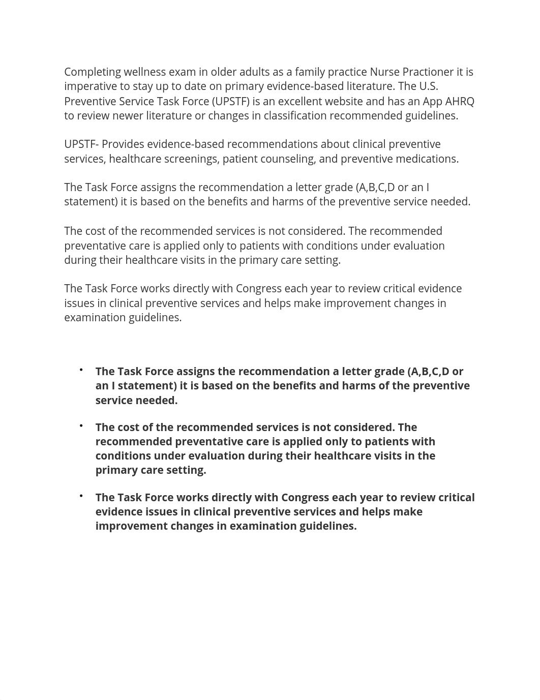 Completing wellness exam in older adults as a family practice Nurse Practioner it is imperative to s_dpacln7j4lm_page1