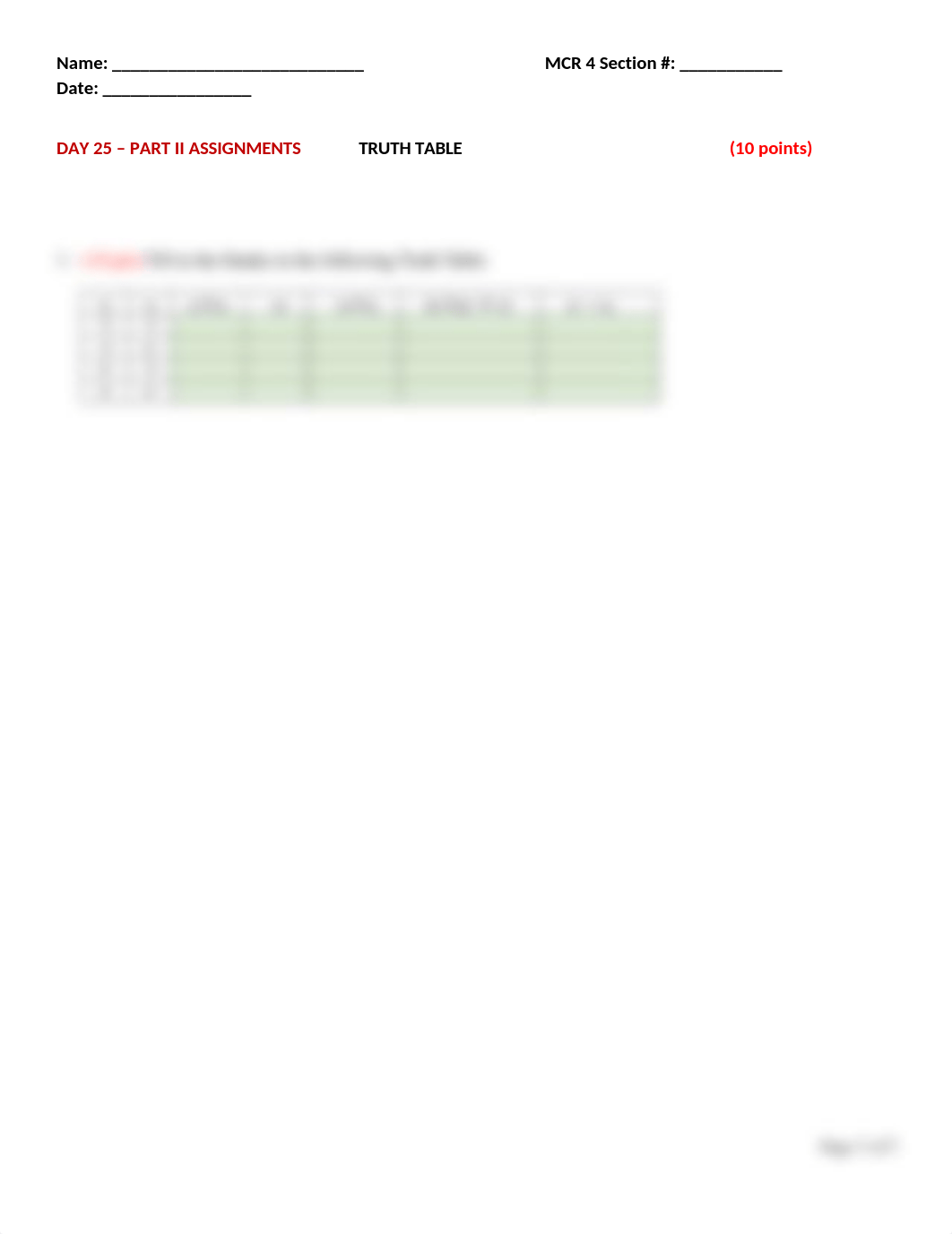UNIT 4 - DAY 25 - Part II - TRUTH TABLES HMWK.docx_dpacvaxqee7_page1