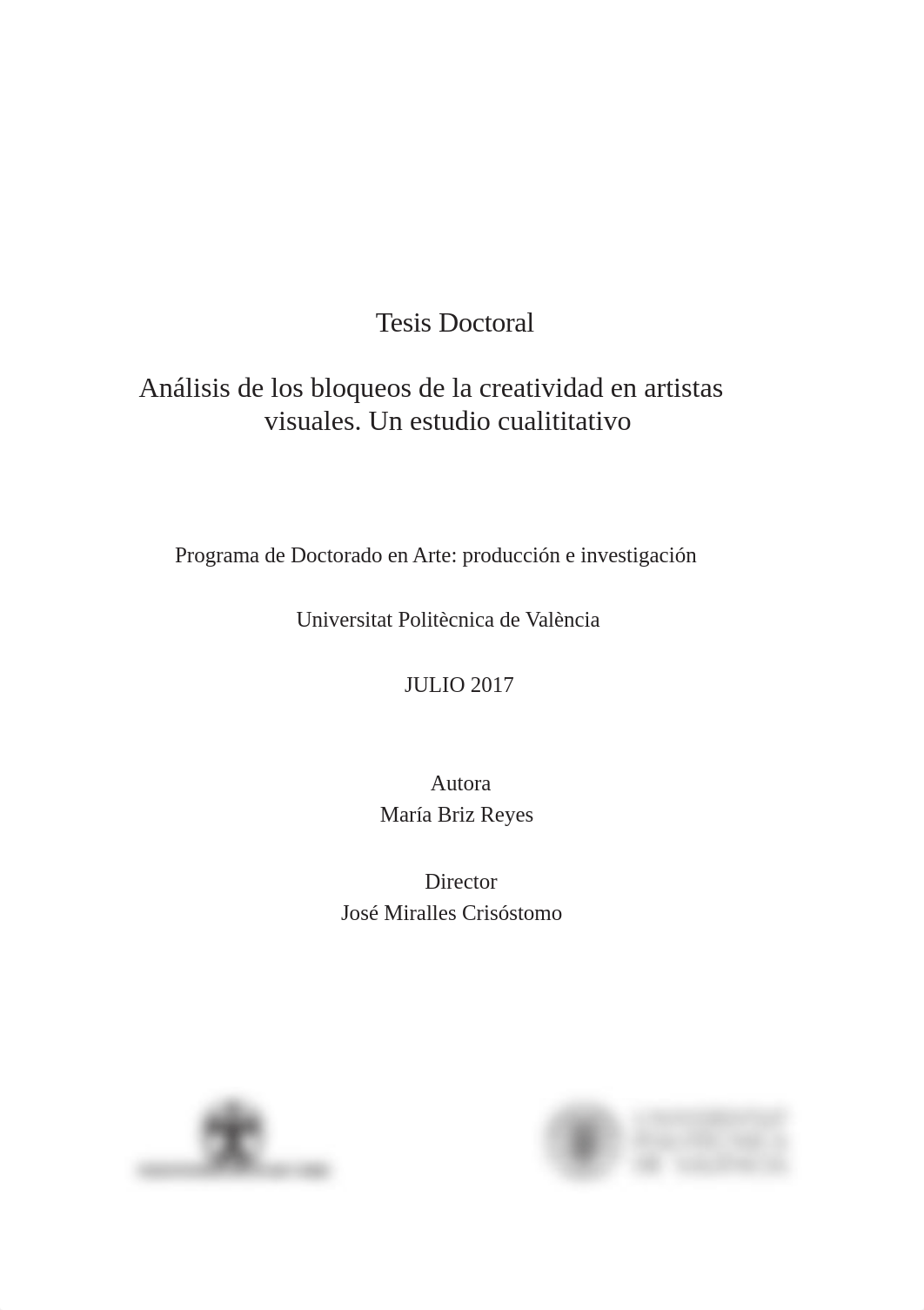 BRIZ - Estudio de los bloqueos creativos en artistas visuales.pdf;jsessionid=2C78D098F6591AC8BEF4113_dpah8to2xda_page2