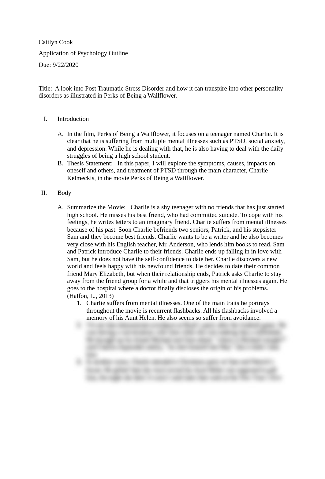 application of psychology outline perks of being a wallflower.docx_dpaiw5nsn8l_page1