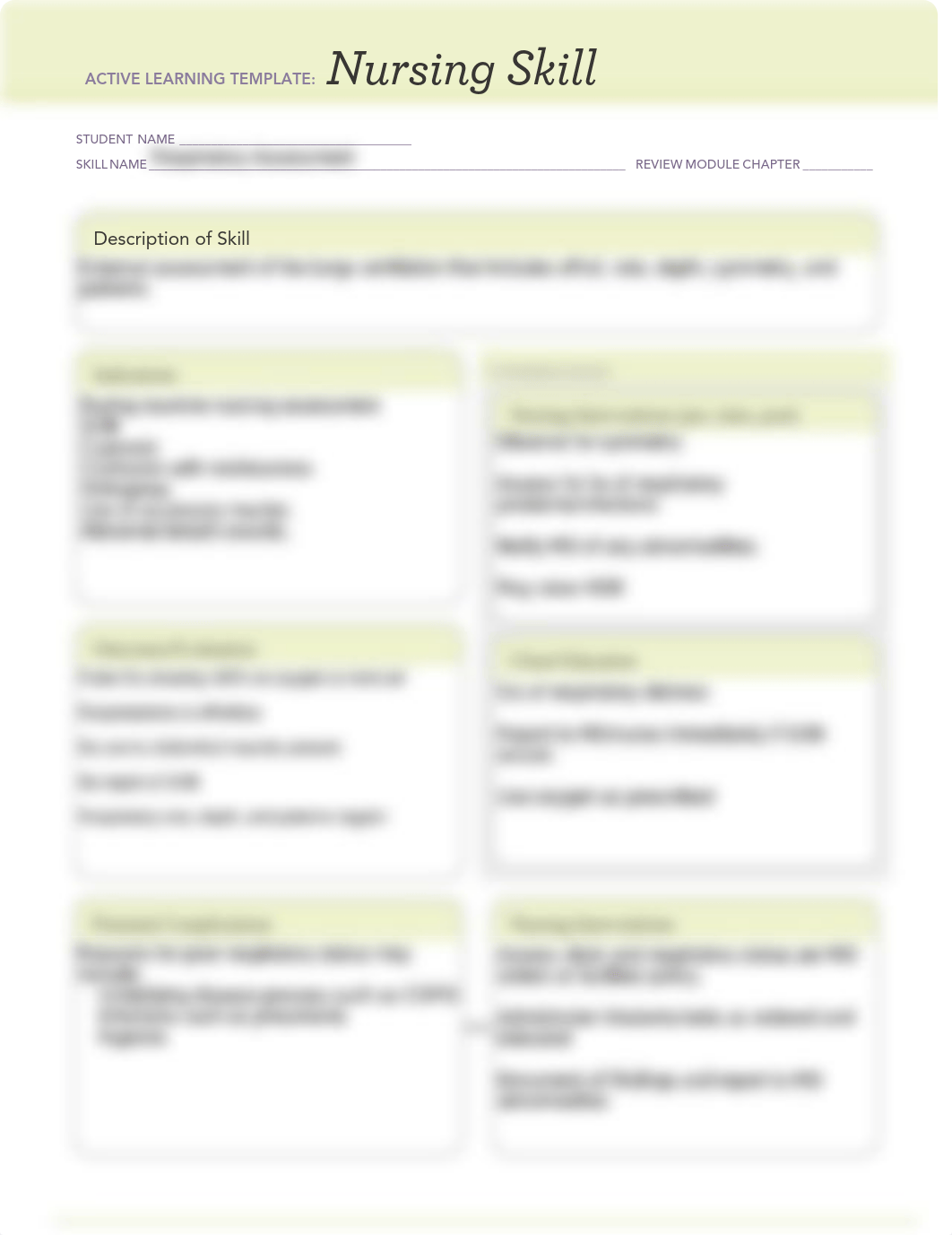 Nursing Skill ATI Respiratory Assessment Template.pdf_dpayezx2mb3_page1