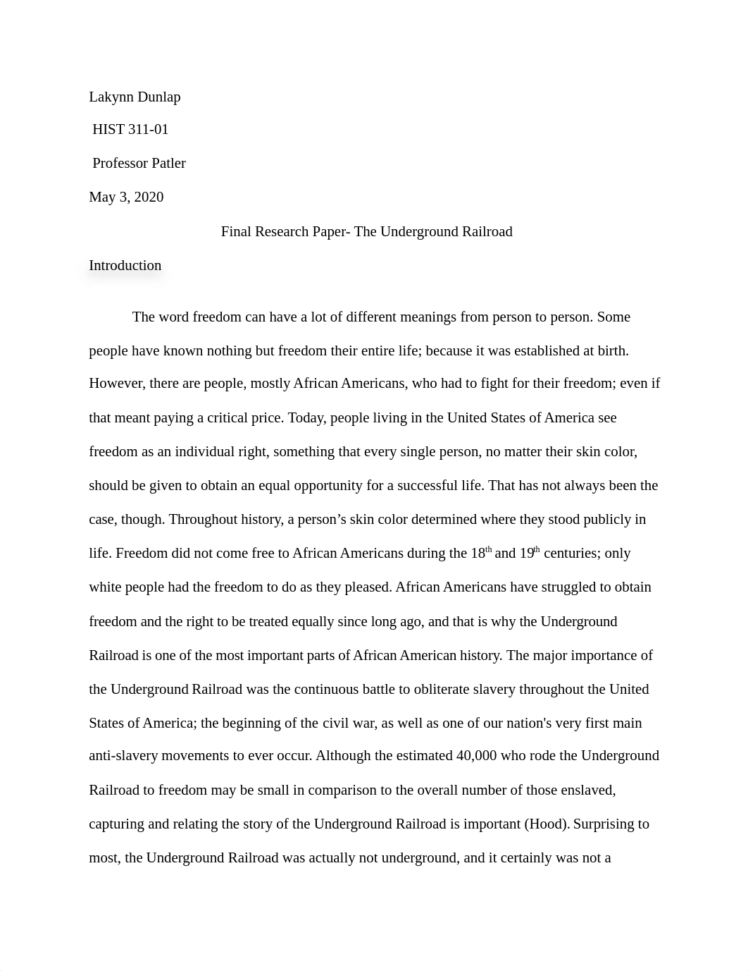 Final Research Paper- The Underground Railroad.docx_dpayhawavao_page1