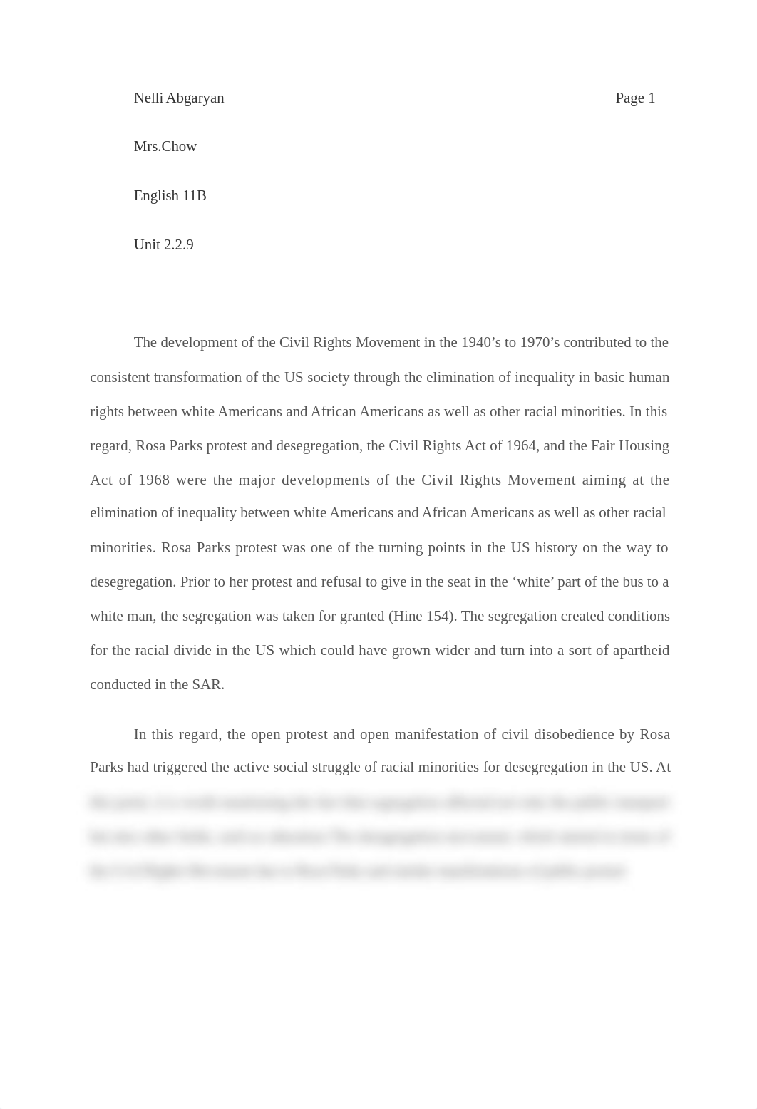 The Civil Rights Movement Essay.docx_dpbb4rorwom_page1