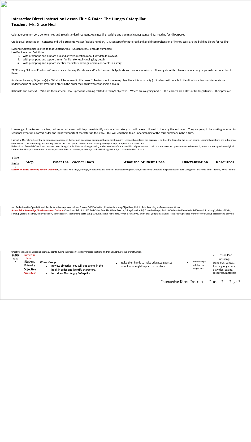 The Hungry Caterpillar Lesson_dpbf16mn65k_page1