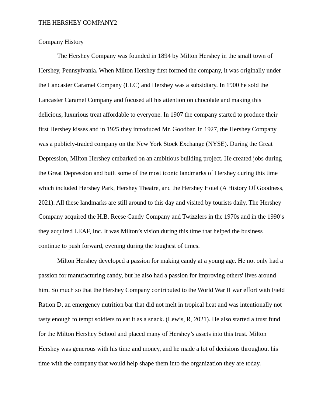 The Hershey Company Final Paper (1).docx_dpbhlzje5nq_page2