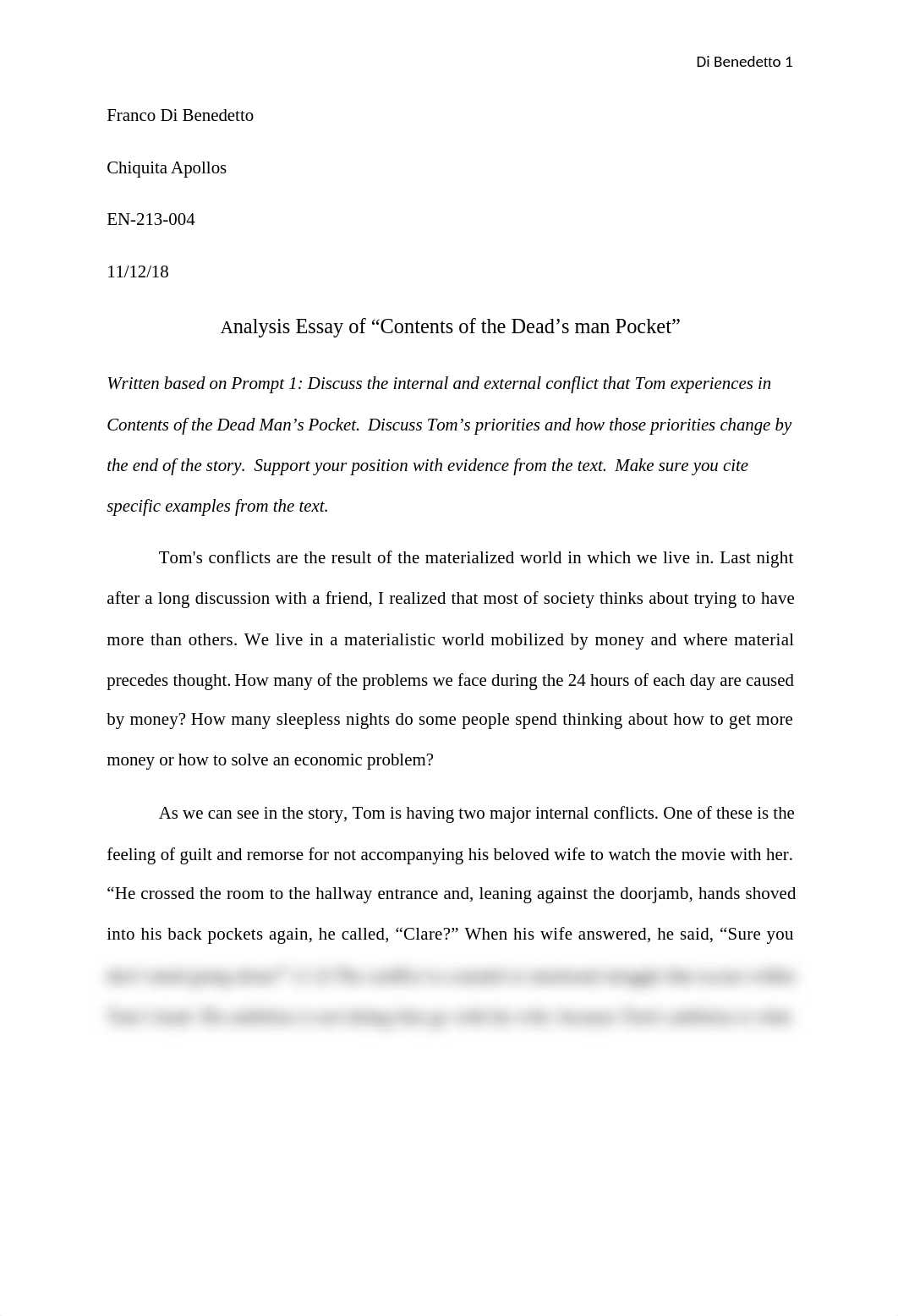 analysis essay of contents of the dead man's pocket.docx_dpbivva82az_page1