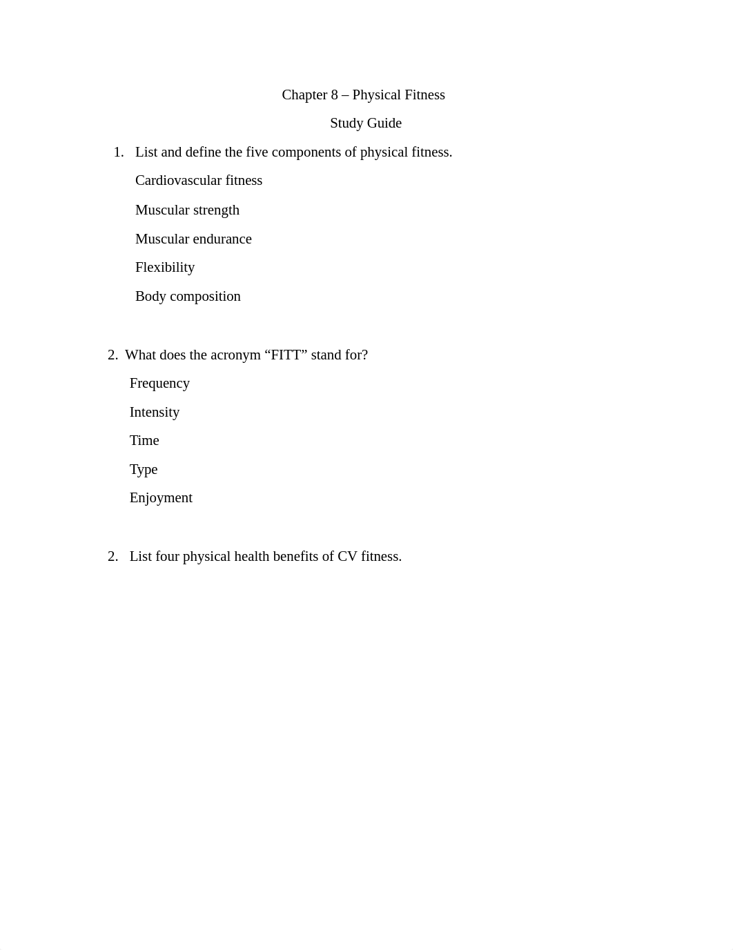 Chapter 8 - Study Guide Physical Fitness (2) (1).docx_dpcaf25m6d8_page1