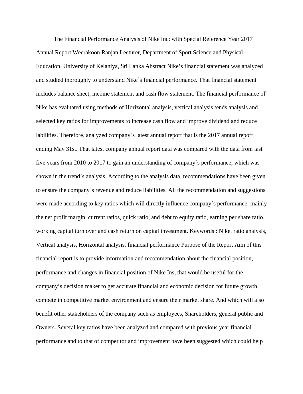 The Financial Performance Analysis of Nike Inc.docx_dpcfllt9j28_page1