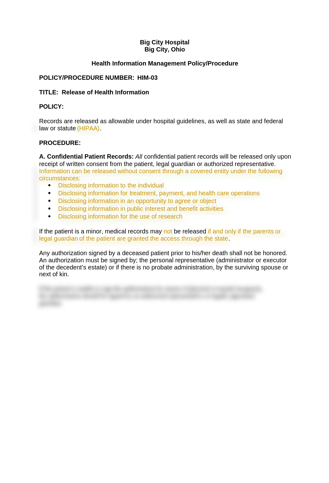 Big City Hospital Management Policy and Procedures .docx_dpco6ouyhfh_page1