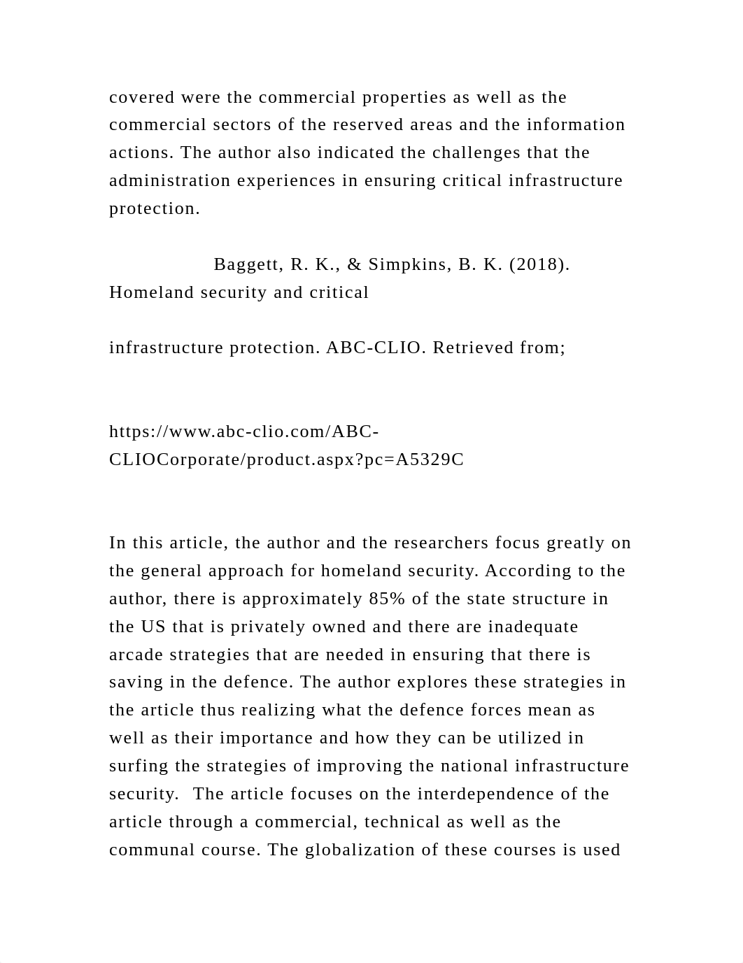 Running head NATIONAL INFRASTRUCTURE                             .docx_dpczyo635us_page4