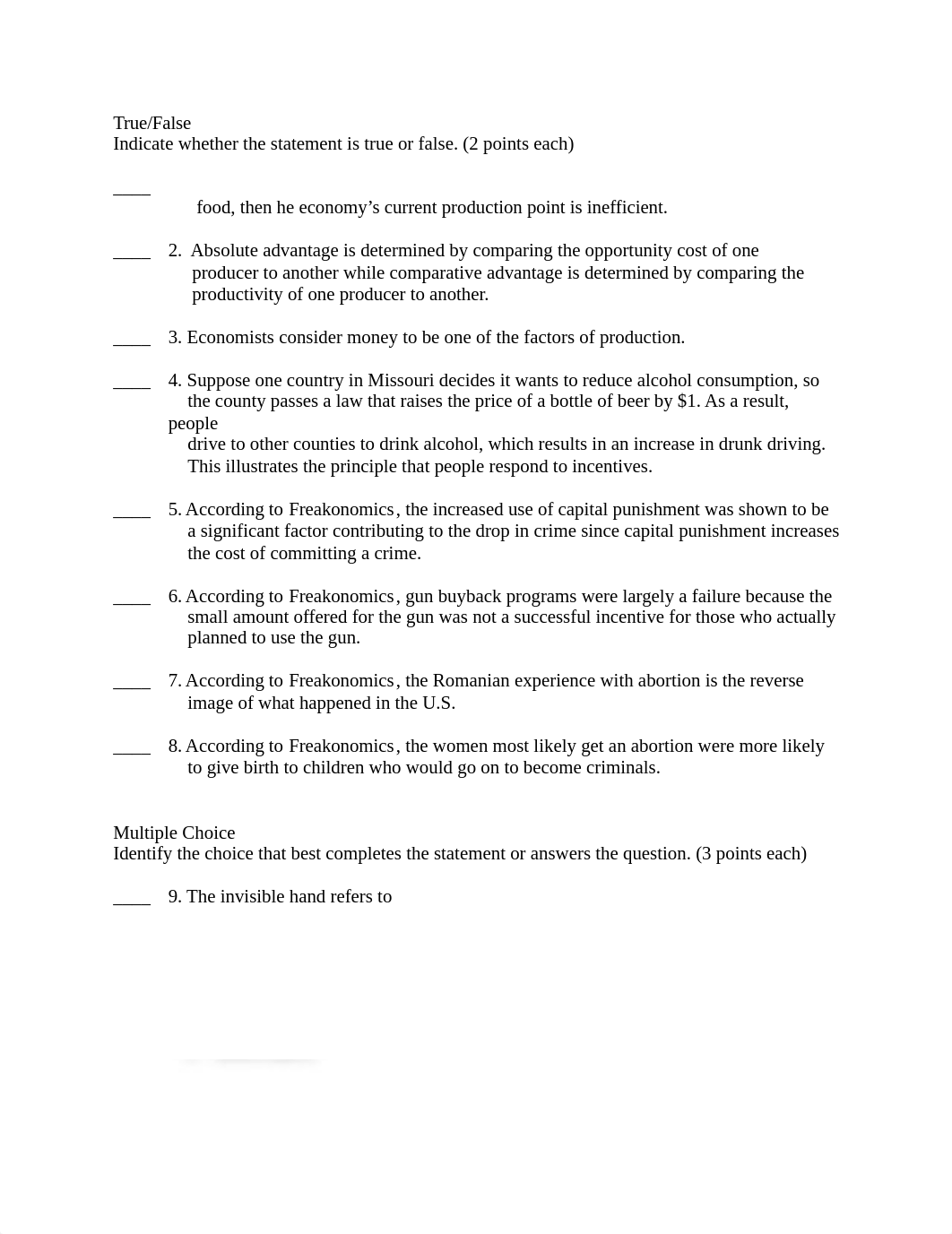 Trent Microeconomics Exam 1.docx_dpd66t5kvd6_page1