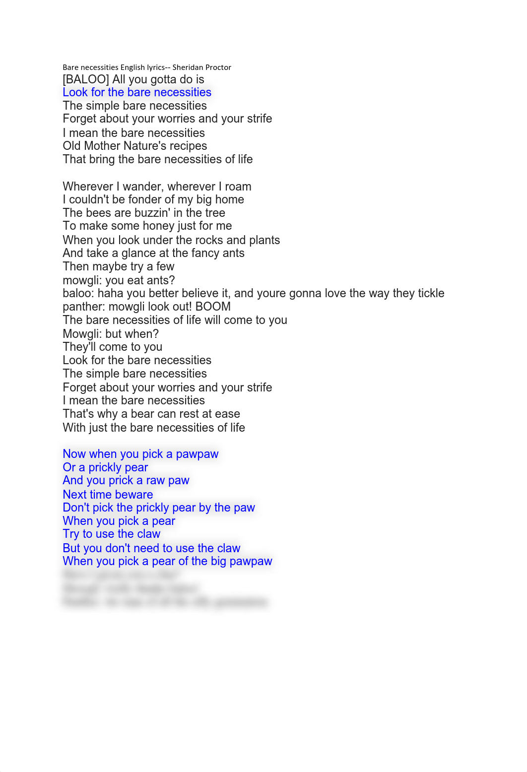 Bare necessities English lyrics.pdf_dpdbt88024a_page1