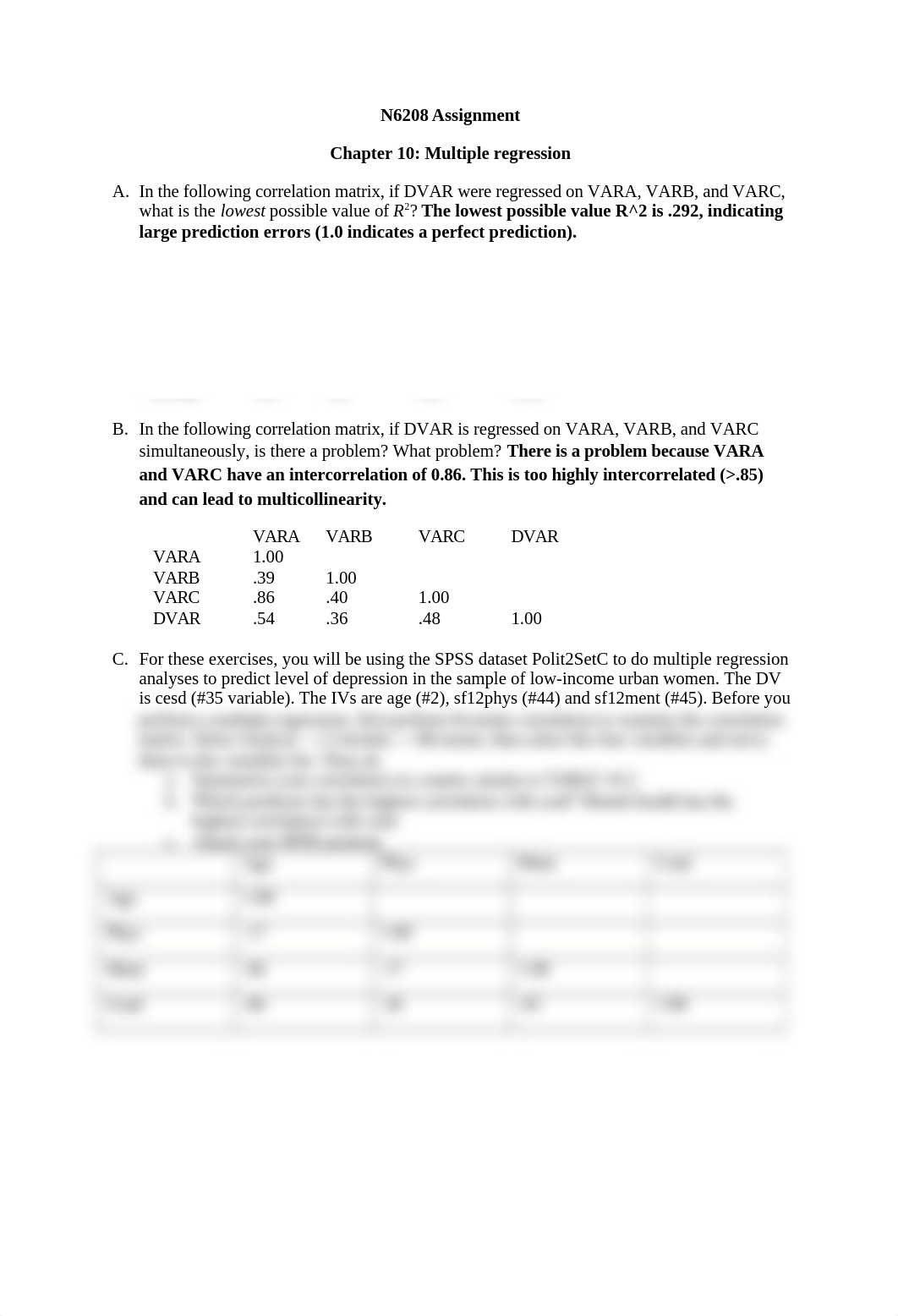 N6208 Assignment 10 Multiple Regression.docx_dpdjd8mw7rk_page1