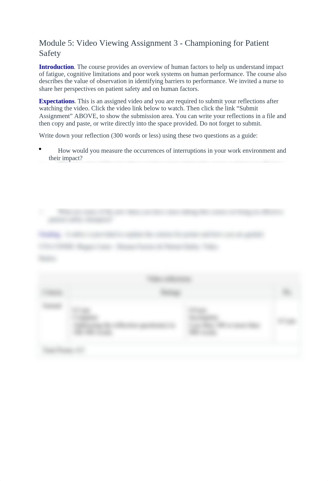 Video Viewing Assignment 3 - Championing for Patient Safety.docx_dpdlhktuma5_page1