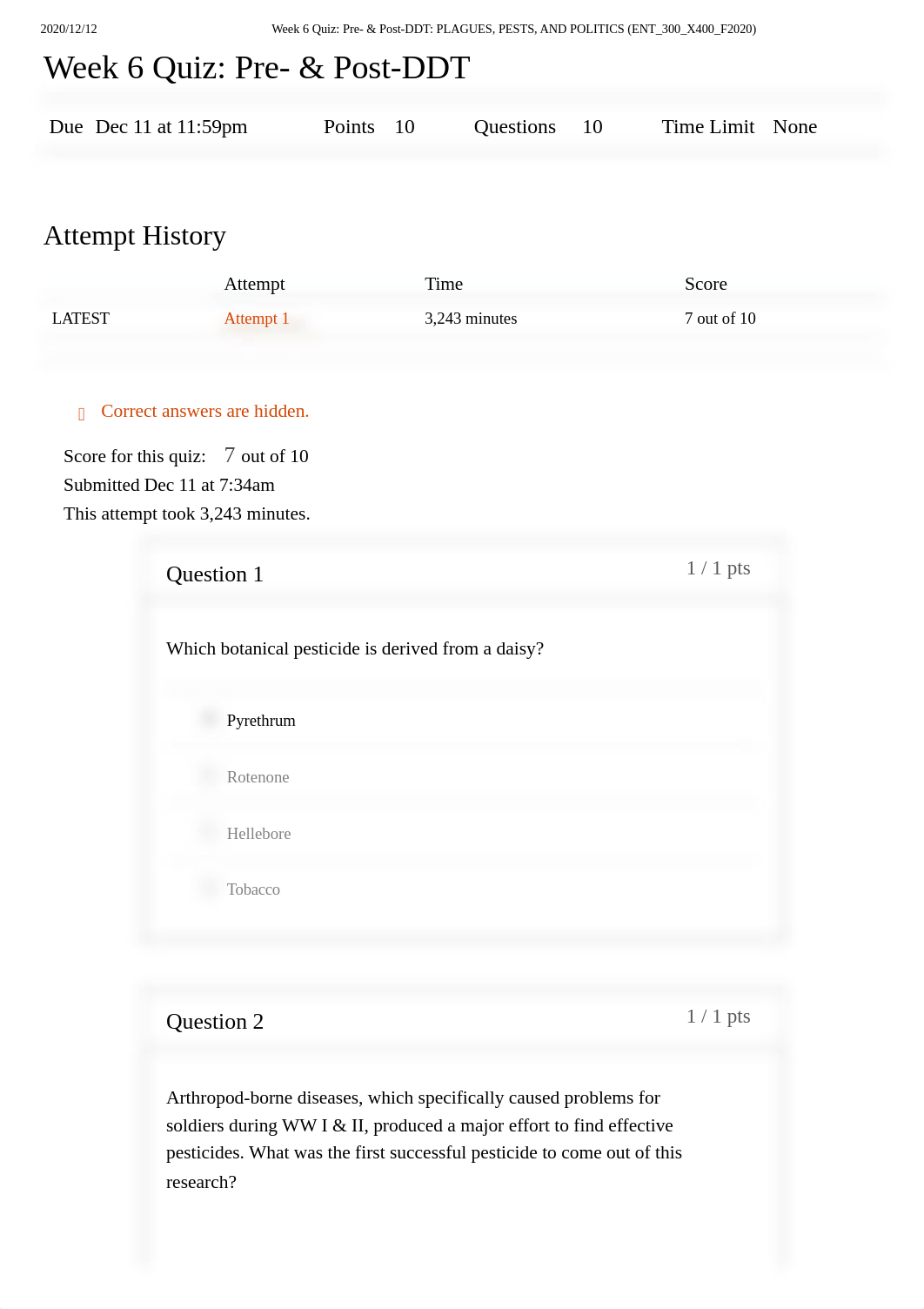 Week 6 Quiz_ Pre- & Post-DDT_ PLAGUES, PESTS, AND POLITICS (ENT_300_X400_F2020).pdf_dpdnc58wfjl_page1