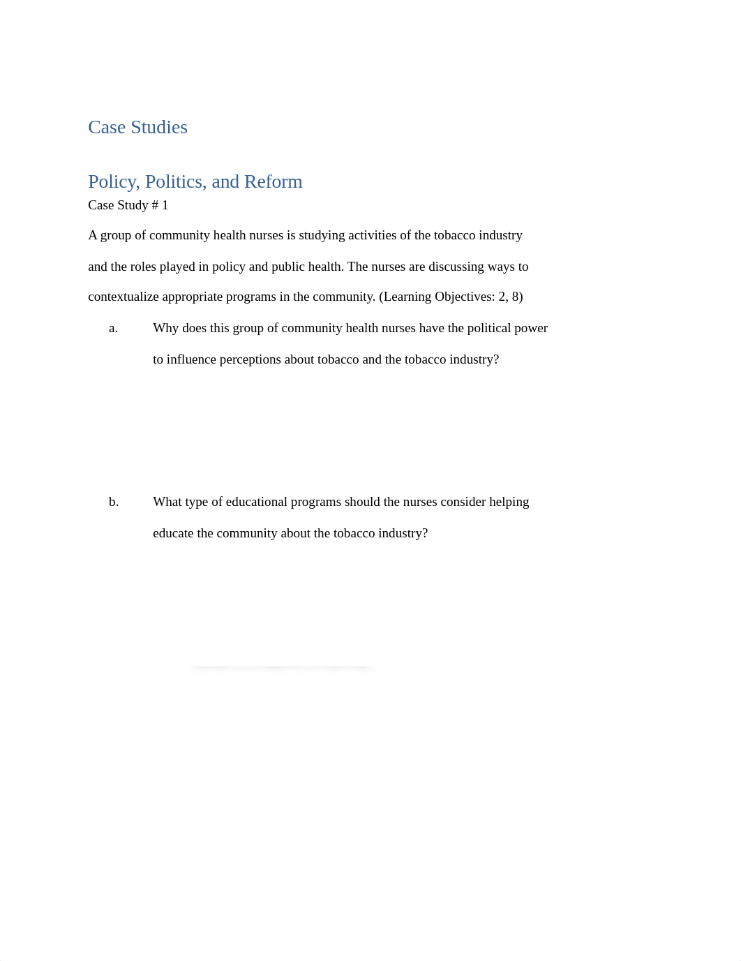 Harkness_CS_Chapter03 Policy, Politics, and Reform.docx_dpdp7g4wej1_page1