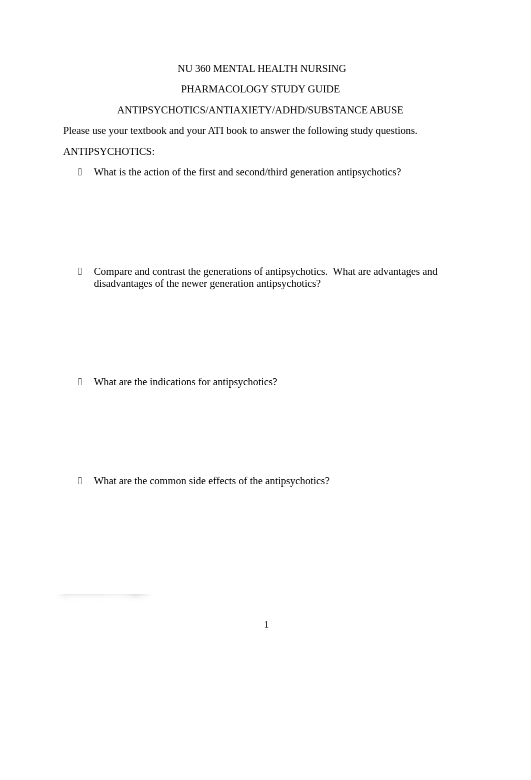 Pharm Study guide NU 360-2.docx_dpdz4md4ot4_page1