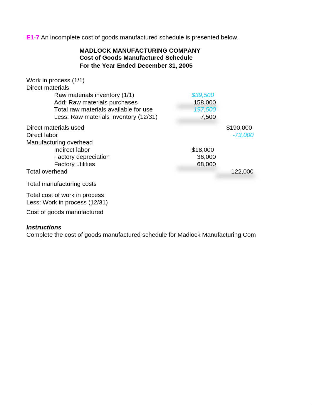 Exercise E1-7 &amp; Ethics Case BYP 1-7_dpeeem910rd_page1