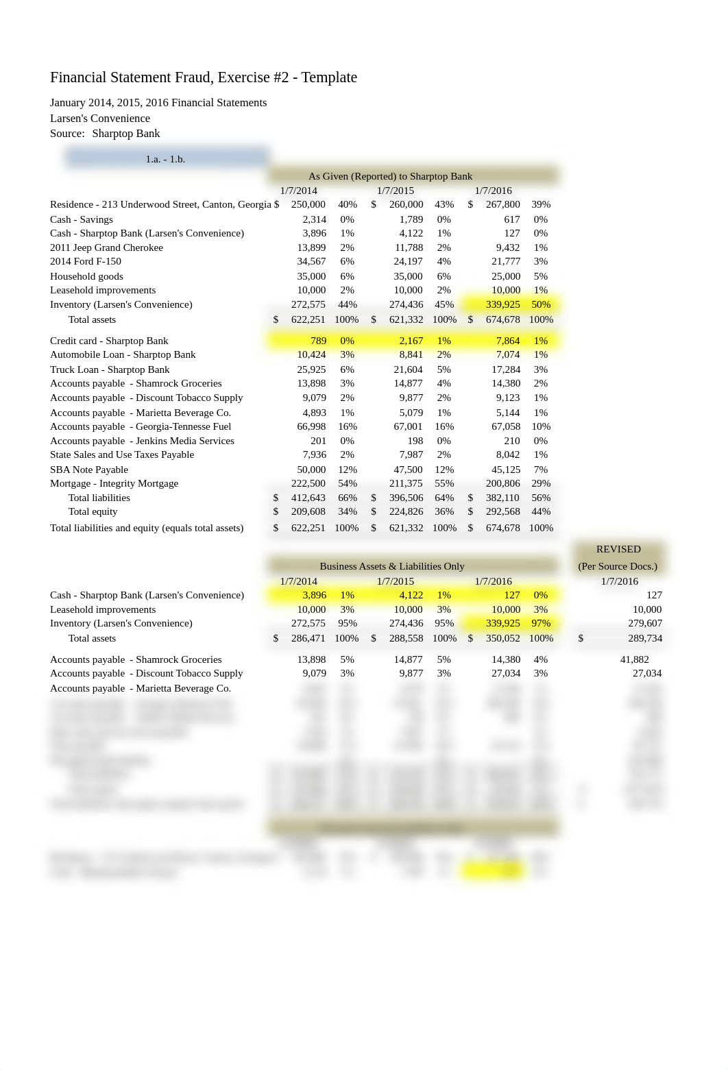 Financial Statement Fraud - Exercise #2 Template.xlsx_dpefexntktt_page1