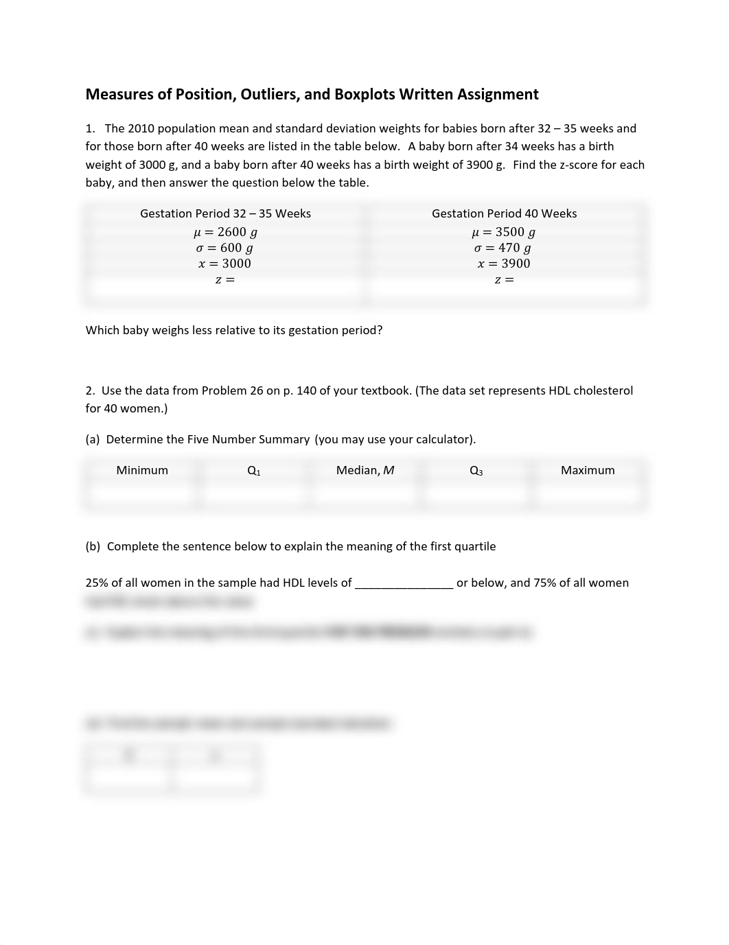 210 Measures of Position, Outliers, and Boxplots Written Assignment (1).pdf_dpel59dey2d_page1