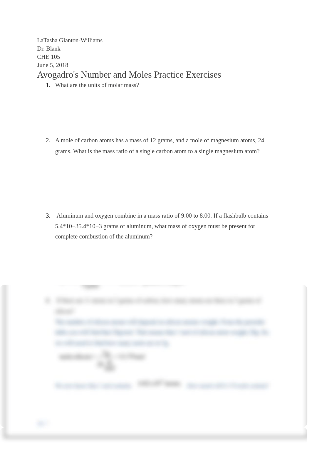 Avogadro's Number and Moles Practice Exercise Week 2.docx_dpens1pvveb_page1