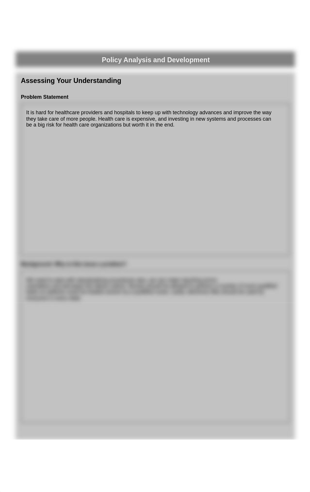 Health Care Policy Navigate Scenario_ Policy Analysis and Development .pdf_dpep9rm1ktd_page2