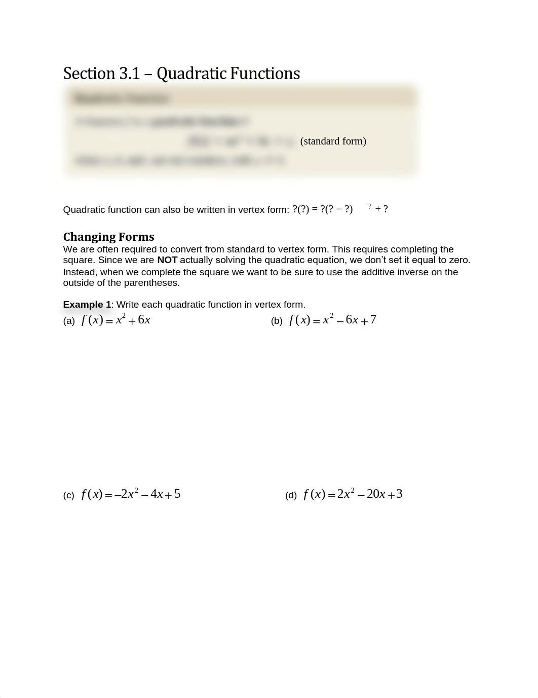 Section 3.1 - Quadratic Functions and Inequalities.pdf_dpeygk5xjd3_page1