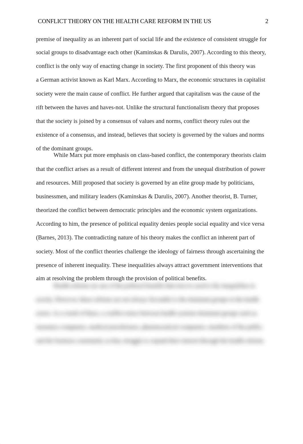 Conflict Theory on Healthcare Reform in the US.docx_dpfa8j1kes4_page2