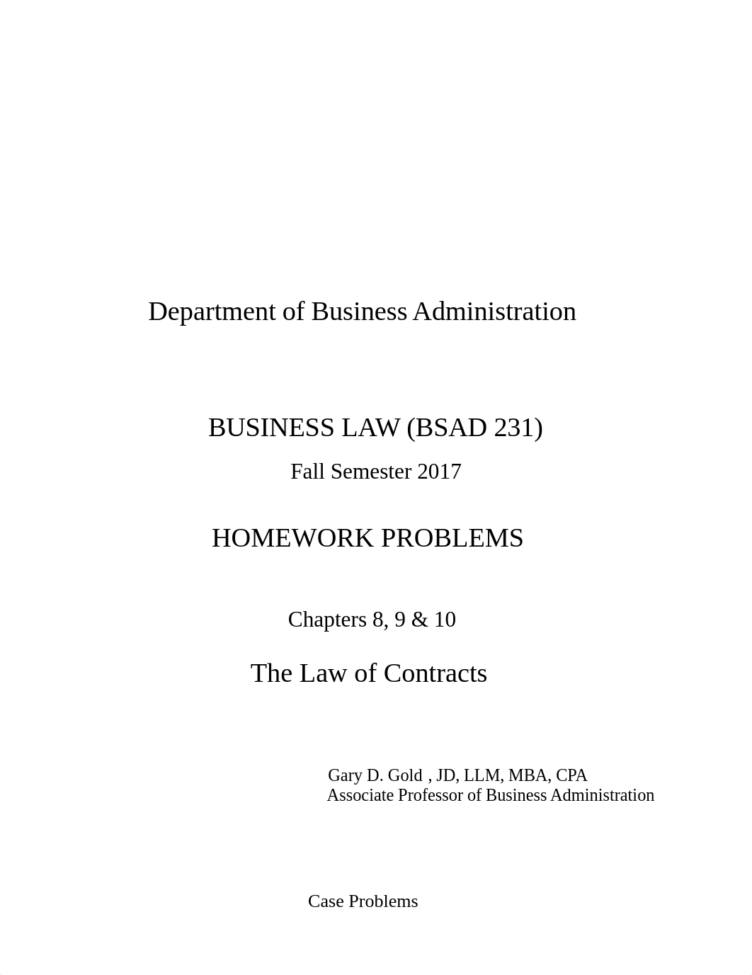 BSAD 231(F17)- Hmwk Probs-The Law of Contracts-Student version.docx_dpfbny77wku_page1