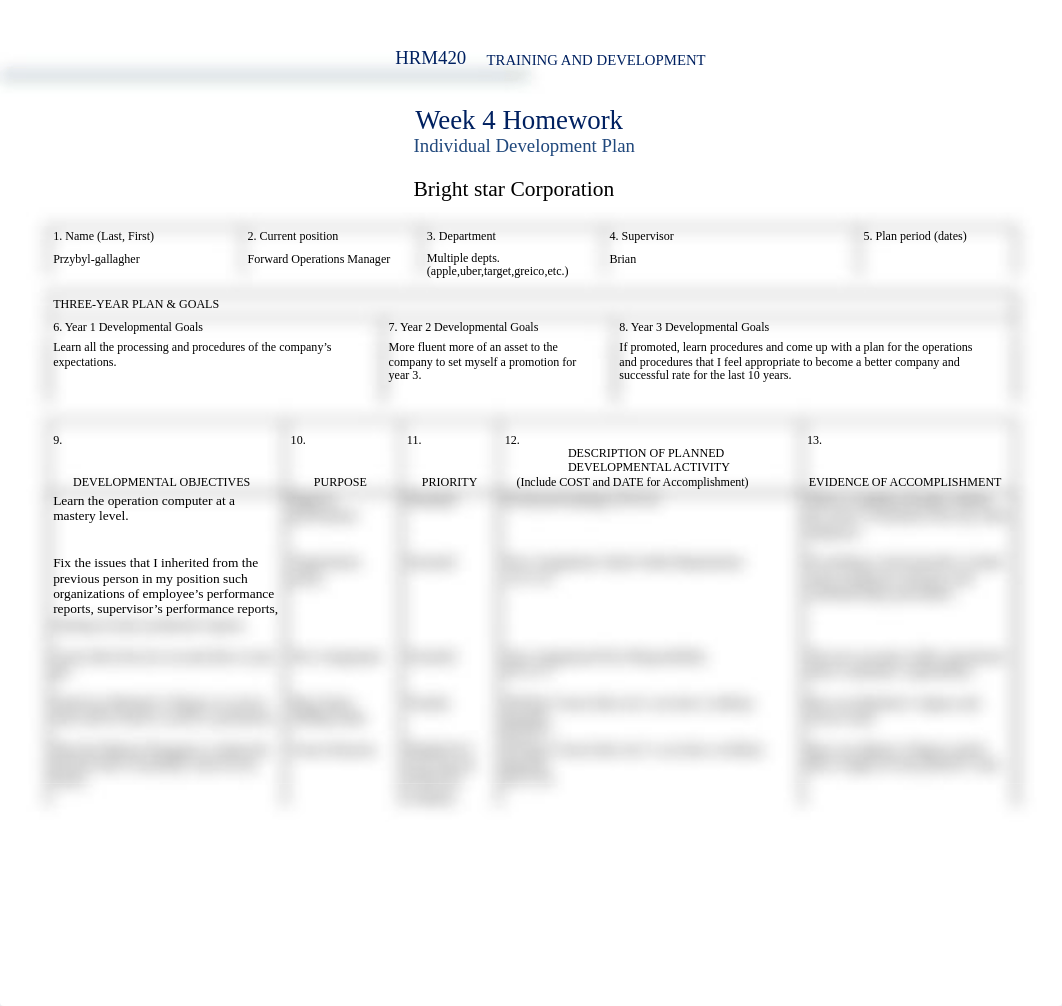 HRM420 W4 Homework Individual Development Plan._dpfewyfqm4v_page1