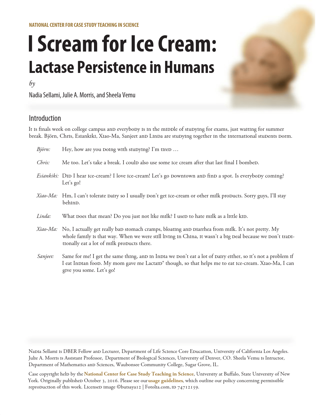 I Scream for Ice Cream - Lactase Persistance in Humans-1 (1).pdf_dpffagbakt1_page1