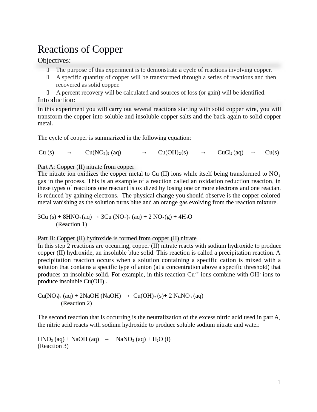 CH181 Reactions of Copper Lab (1).docx_dpfgy19io46_page1