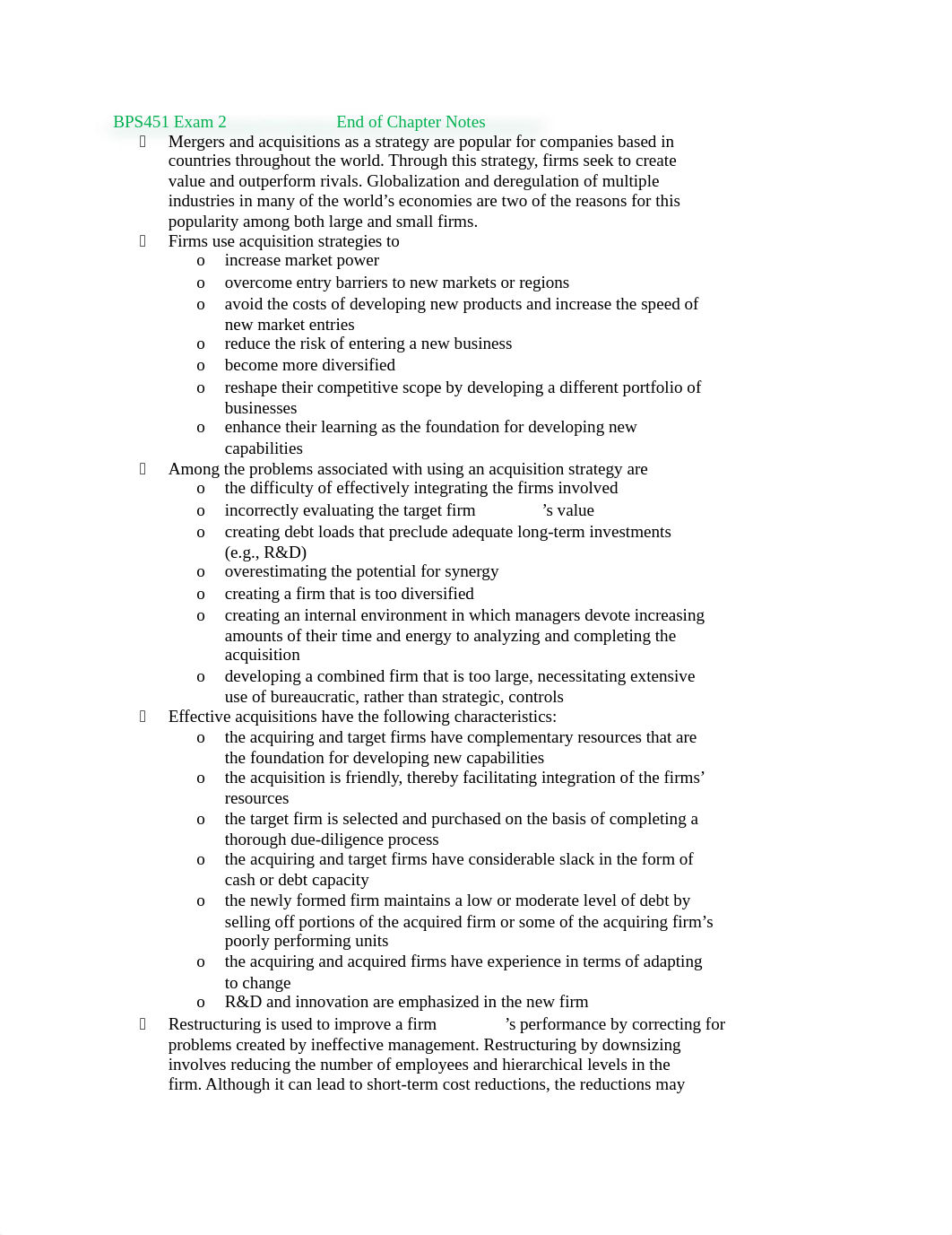 BPS451 Exam 2 End of Chapter Notes.docx_dpfpua2zx9d_page1