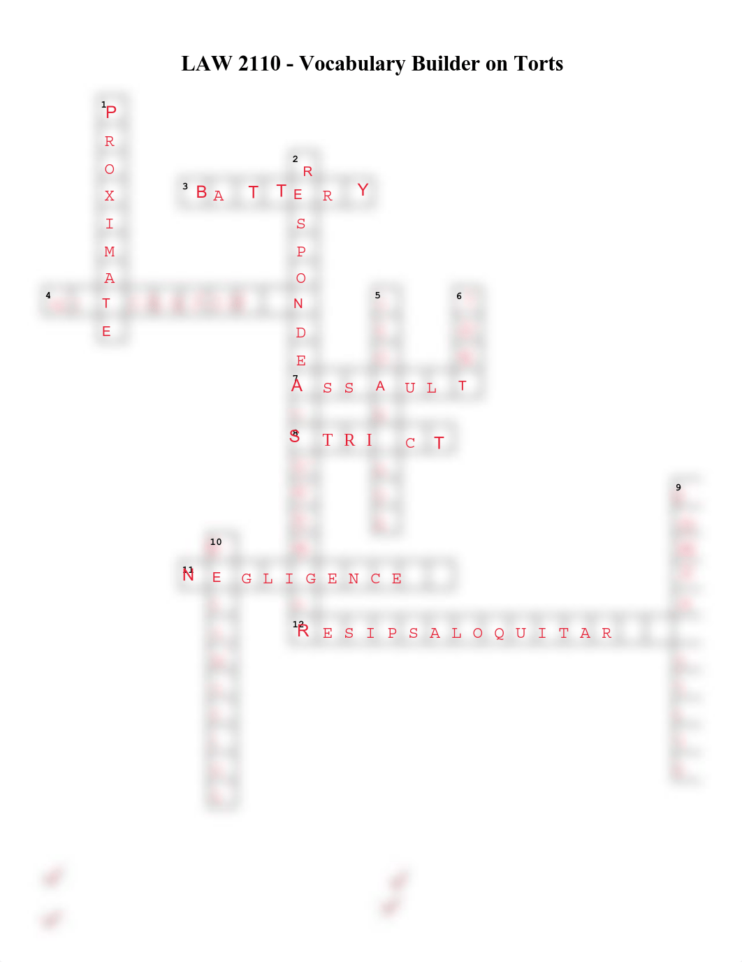 LAW2110TortsCrossword.pdf_dpfu35u6po1_page1