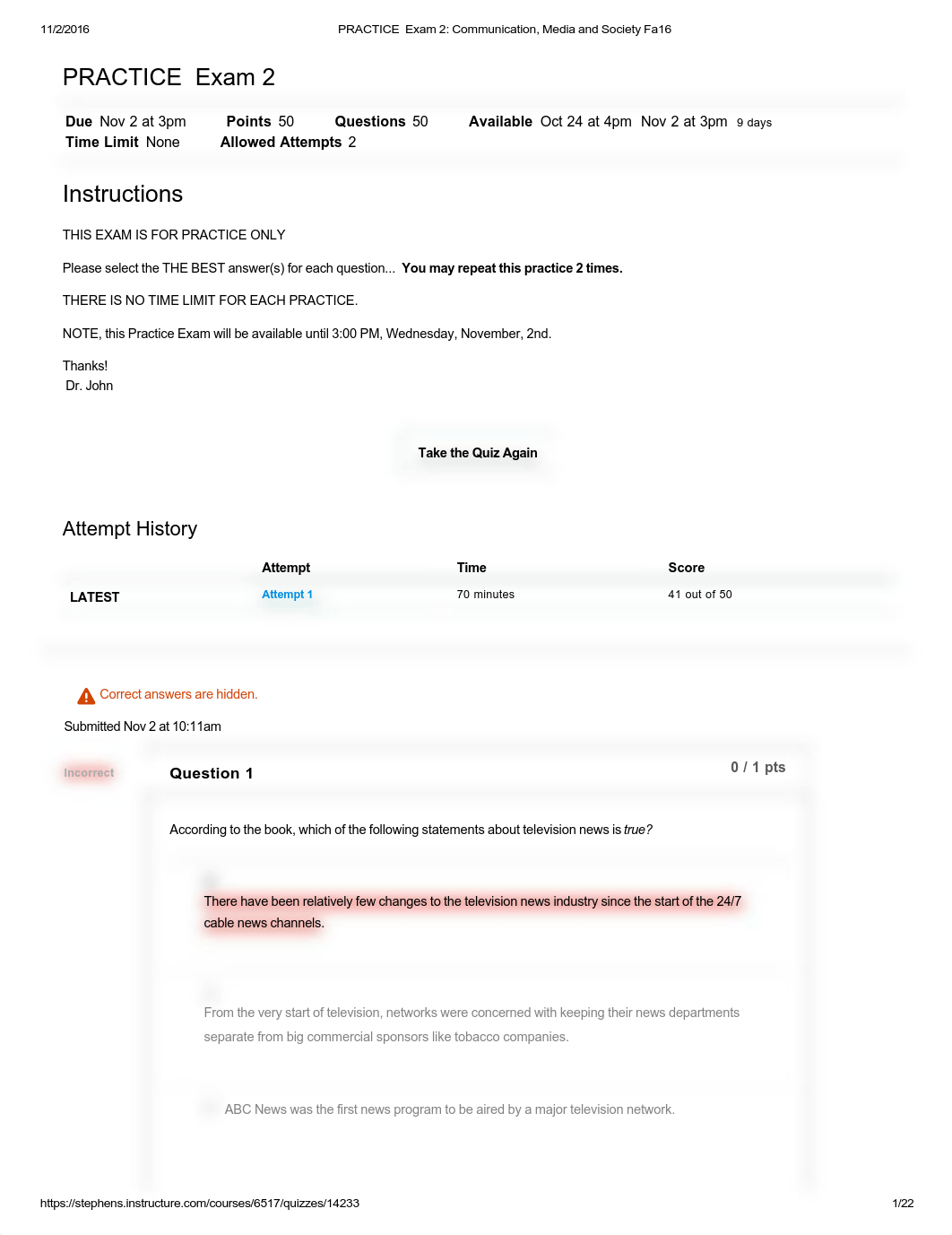 PRACTICE - Exam 1st -  Communication, Media and Society Fa16_dpfx1e3ovp9_page1