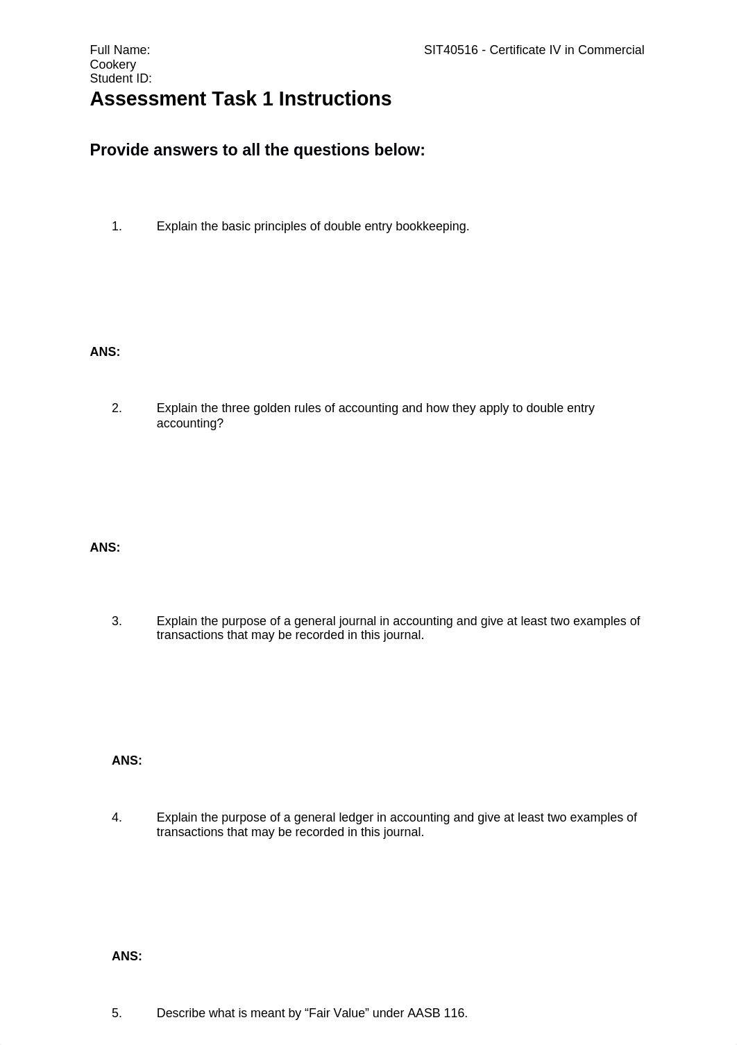 BSBFIA401-Prepare Financial Reports- STUDENT ANSWER BOOKLET.docx_dpfxkwdtl6k_page1