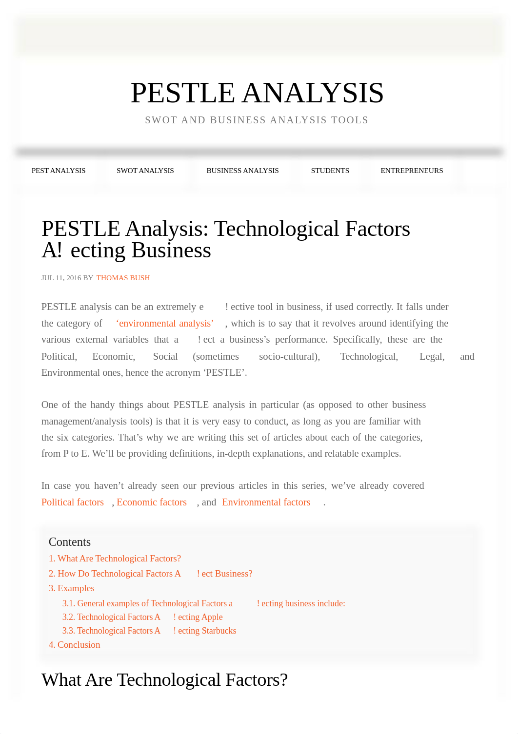 PESTLE Analysis: Technological Factors Affecting Business.pdf_dpg3rrar01i_page1